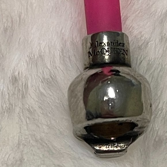 Alexander McQueen Pink Skull Bracelet - Picture 4 of 7